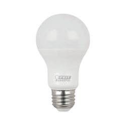 Feit Electric A450/850/10KLED/4 LED Lamp, General Purpose, A19 Lamp, 40 W Equivalent, E26 Lamp Base, White 