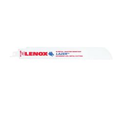 Lenox LAZER 201809118R Reciprocating Saw Blade, 1 in W, 9 in L, 18 TPI, Cobalt Cutting Edge 