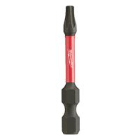 Milwaukee SHOCKWAVE 48-32-4784 Power Bit, T20 Drive, Torx Drive, 1/4 in Shank, Hex Shank, 2 in L, Pack of 25 