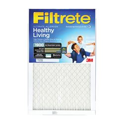 Filtrete UA05DC-6 Air Filter, 20 in L, 14 in W, 12 MERV, 93 % Filter Efficiency, Microfiber Filter Media 6 Pack 