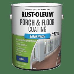 Rust-Oleum 262363 Porch and Floor Coating, Liquid, 1 gal, Can, Pack of 2 
