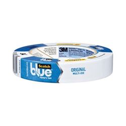 ScotchBlue 2090-24EVP Painters Tape, 60 yd L, 0.94 in W, Crepe Paper Backing, Blue, 6/PK 