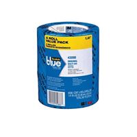 ScotchBlue 2090-36EVP Painters Tape, 60 yd L, 1.41 in W, Crepe Paper Backing, Blue 