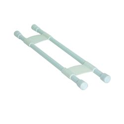Camco 44073 Refrigerator Bar, Plastic, White, 16 to 28 in L 