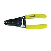 CALTERM 66212 Wire Stripper, 10 to 22 AWG Wire, 10 to 22 AWG Solid, 12 to 24 AWG Stranded Stripping, Cushion Grip Handle 