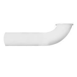 Plumb Pak PP66-15W Wall Tube, 1-1/4 in, 7 in L, Plastic, White 