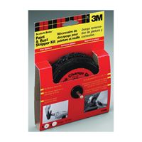 3M 9419 Paint and Rust Stripper Kit, 5 in Dia, 1/4 in Arbor 