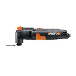 WORX WX679L.1 Oscillating Tool, 3 A, 11,000 to 21,000 opm, 3.2 deg Oscillating, 1-1/8, 1-3/8 in Blade 