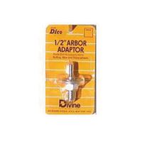 Dico 535-ARBOR Arbor Adapter, Silver, For: Mounting Buffing Wheels 