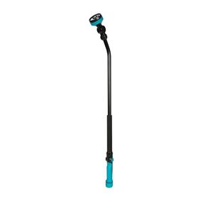Gilmour 820522-1001 Watering Wand, Swivel Inlet, 5 -Spray Pattern, Articulated, Plastic, Black/Blue, 34 in L Wand