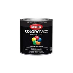 Krylon K05612007 Paint, Gloss, White, 8 oz, 25 sq-ft Coverage Area 