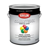 Krylon K05653007-16 Colormaxx Paint, Gloss, Pastel, 1 gal 2 Pack 
