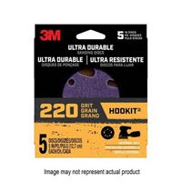 3M Hookit 27406 Grinding Disc, 4-1/2 in Dia, 60 Grit, Fiber Backing, 8-Hole 