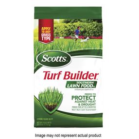 Scotts Turf Builder 20220 Southern Lawn Food Fertilizer, 14.06 lb Bag, Solid, 32-0-10 N-P-K Ratio