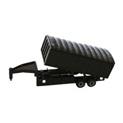 Ertl 46594 1:64 Scale Toy Grain Trailer, 3 years and Up, Metal/Plastic, Black 
