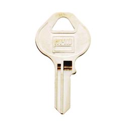HY-KO 11010M13 Key Blank, Brass, Nickel, For: Master Locks and Padlocks 10 Pack 