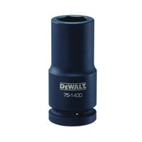 DeWALT DWMT75140OSP Impact Socket, 22 mm Socket, 3/4 in Drive, 6-Point, CR-440 Steel, Black Oxide 