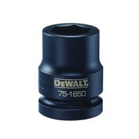 DeWALT DWMT75165OSP Impact Socket, 22 mm Socket, 3/4 in Drive, 6-Point, CR-440 Steel, Black Oxide 