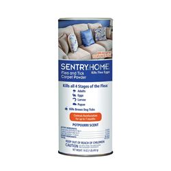 Sentry 03235 Carpet Cleaner, Powder, 20 oz, Bottle 