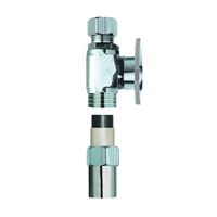 Plumb Pak PP20322LF Transition Valve, 1/2 x 3/8 in Connection, CPVC x Compression, Brass Body 