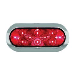 PM V423XR-4 LED Light, 12 V, 10-Lamp, LED Lamp, Red Lamp 