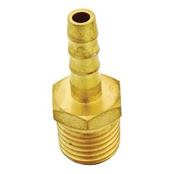 ProSource ATA-057 Hose Plug, 1/4 in, MNPT, Brass, Brass 25 Pack 