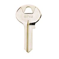 Hy-Ko 11010CO106 Key Blank, Brass, Nickel, For: Corbin Russwin Cabinet, House Locks and Padlocks, Pack of 10 