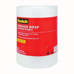 Scotch 7954 Cushion Wrap, 50 ft L, 12 in W, Nylon/Polyethylene, Clear 