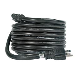 Camco 55142 Extension Cord, 30 ft L, Black Jacket 
