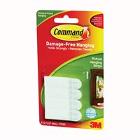 Command 17202 Picture Hanging Strips, 1 lb, Paper 