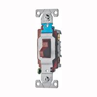 Eaton Wiring Devices CS315B Toggle Switch, 15 A, 120/277 V, 3 -Position, Screw Terminal, Nylon Housing Material 