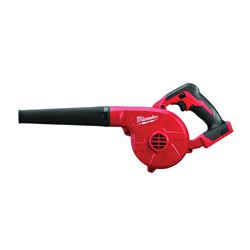 Milwaukee M18 0884-20 Compact Blower, Tool Only, 18 V, Lithium-Ion, 3 -Speed, 100 cfm Air 