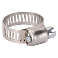 ProSource HCMAN06 Interlocked Hose Clamp, Stainless Steel, Stainless Steel, Pack of 10 
