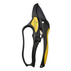 Landscapers Select Pruning Shear, 7/8 in Cutting Capacity, Steel Blade, Aluminum Handle, Anvil Blade, Cushion-Grip Handle 