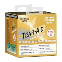 Tear-Aid D-ROLL-A-20 Fabric Repair Kit, A, Clear 