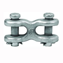 Campbell T5423302 Clevis Link, 7/16 x 1/2 in Trade, 9200 lb Working Load, Steel, Zinc 