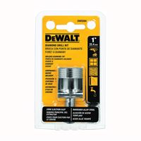 DeWALT DW5584 Drill Bit, 1 in Dia, 2-1/4 in OAL, Spiral Flute, 3/8 in Dia Shank, Round Shank 