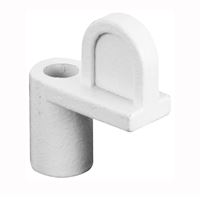 Make-2-Fit PL 7899 Window Screen Clip with Screw, Alloy, Painted, White 