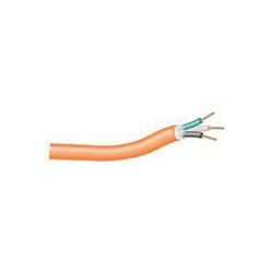 CCI 203076603 Electrical Cable, 14 AWG Wire, 3 -Conductor, Copper Conductor, TPE Insulation, PVC Sheath, 300 V 
