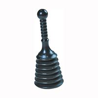GT WATER PRODUCTS MPS4 Drain Plunger, 4.8 x 10.9 in Cup 