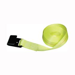 S-Line 41659-10-30 Winch Strap with Flat Hook, 2 in W, 30 ft L, 3333 lb Vertical Hitch, Polyester 