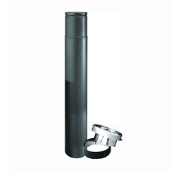 SELKIRK DSP6VK/266610 Double Wall Adjustable Length Vertical Installation Kit, Stainless Steel 