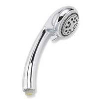 Plumb Pak K721CP Handheld Shower Head, Round, 1.8 gpm, 5-Spray Function, Polished Chrome, 3.35 in Dia 