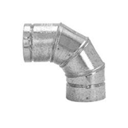 SELKIRK 105230 Elbow, 5 in Connection, Galvanized Steel 