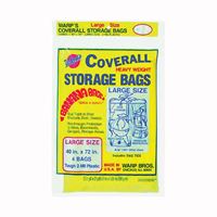 Wraps Banana Bags CB-40 Storage Bag, L, Plastic, Yellow, 40 in L, 72 in W, 2 mil Thick 
