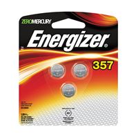Energizer 357BPZ-3 Coin Cell Battery, 1.5 V Battery, 150 mAh, 357 Battery, Silver Oxide 