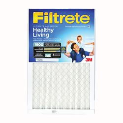 Filtrete UA02DC-6 Air Filter, 20 in L, 20 in W, 12 MERV, 93 % Filter Efficiency, Microfiber Filter Media 6 Pack 