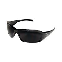 Edge XB116-S Safety Glasses, Unisex, Polycarbonate Lens, Full Frame, Nylon Frame, Black Frame 