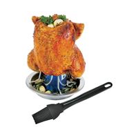 GrillPro 41333 Chicken Roaster, Stainless Steel 