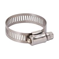 ProSource HCRSS20 Interlocked Hose Clamp, Stainless Steel, Stainless Steel, Pack of 10 